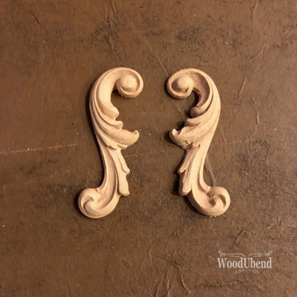 Decorative Scrolls WUB1650 8x2cms