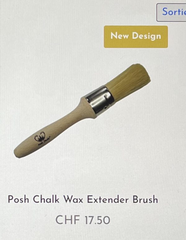 Posh Chalk Wax Extender Brush