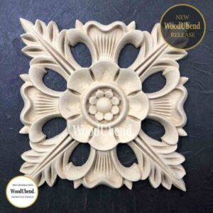 pack-of-two-floral-squares-wub1352.18a-flexible-decorative-mouldings-600x600
